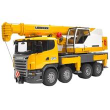 ماشین بازی برودر مدل Scania Liebherr Crane Truck Bruder Scania Liebherr Crane Truck Toys Car